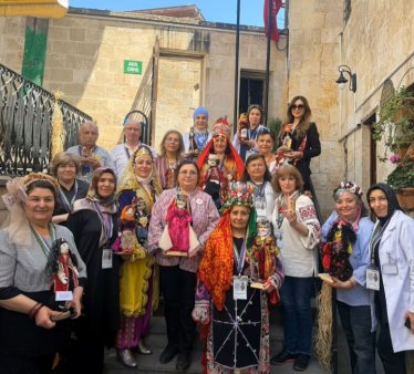 Gaziantep'te Ezogelin Bez Bebek Çalıştayı düzenlendi