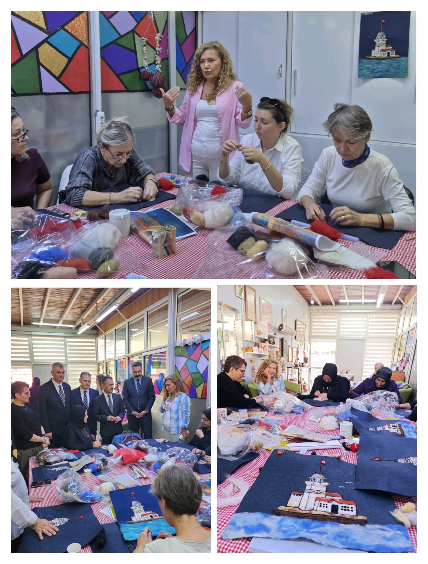 Keçe Sanatı Etkinliği Gerçekleştirildi